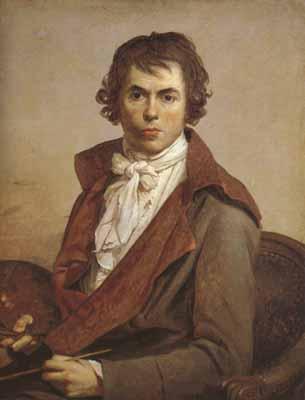 Jacques-Louis David self-Portrait (mk02) oil painting picture